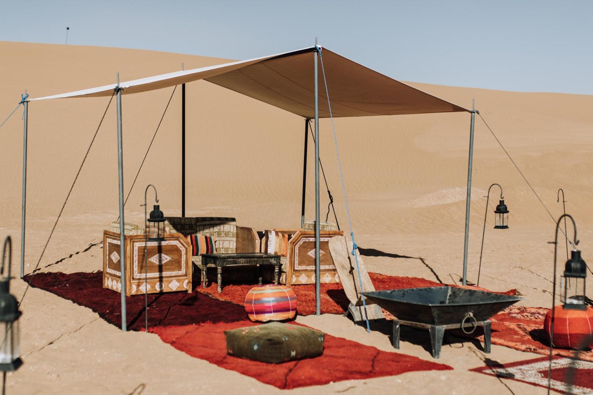 Desert Luxury Camp Erg Chigaga El Gouera Esterno foto